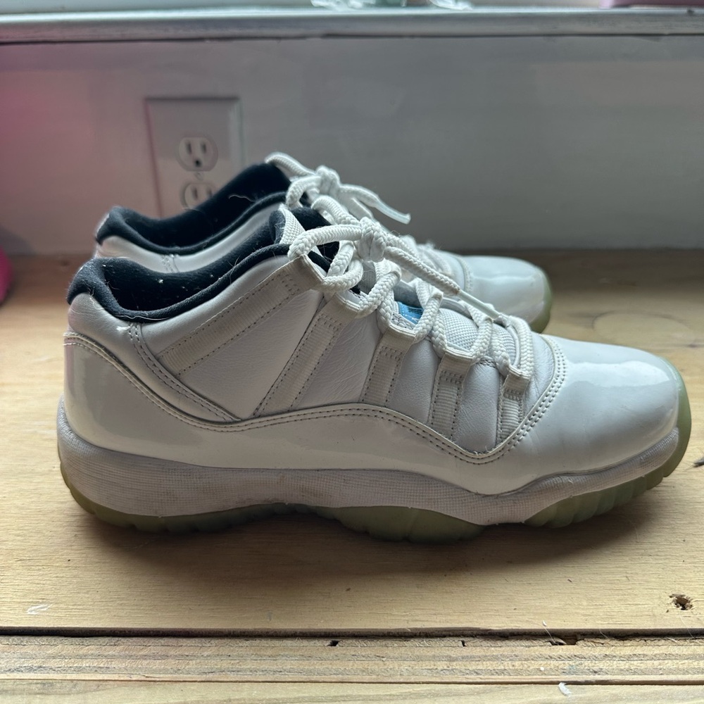 Jordan White and Black Sneakers